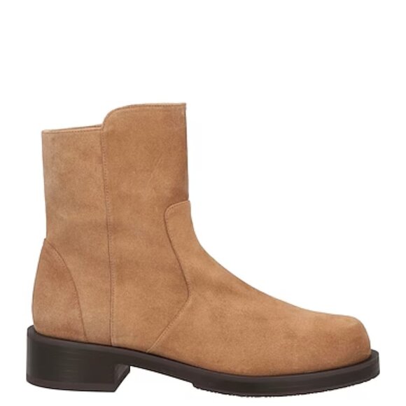 NIB STUART WEITZMAN SUEDE ANKLE BOOTS Size 38/7.5 - Picture 9 of 9